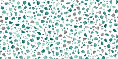 Kusursuz bir vektör örneği örneği. Benekli benekli tanecikler arka planda farklı boyutlarda ve renklerde.