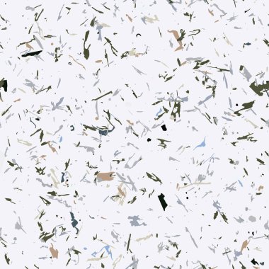 Kusursuz bir vektör örneği örneği. Benekli benekli renk tanecikleri düz arkaplanda.