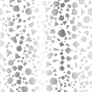 Kusursuz bir vektör örneği örneği. Benekli benekli tanecikler arka planda farklı boyutlarda ve renklerde.