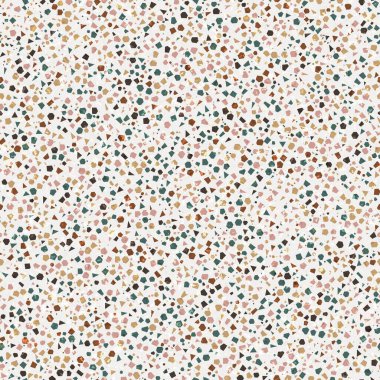 Kusursuz bir vektör örneği örneği. Benekli benekli tanecikler arka planda farklı boyutlarda ve renklerde.