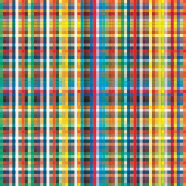 Parlak renklerle kaplanmış çizgiler. Kusursuz tekrar vektör desen örneği