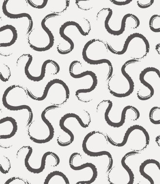 Soyut akış çizgisi deseni. Tekstil, kiremit ve duvar kâğıdı için kusursuz tekrarlanmamış vektör görüntüsü