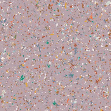 Kusursuz bir vektör örneği örneği. Benekli benekli renk tanecikleri düz arkaplanda.