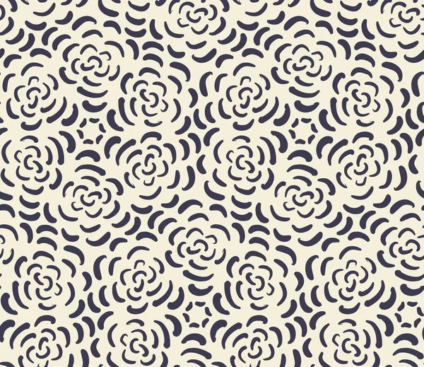 Boheemse Bloemen Naadloze Herhaling Vector Patroon Modern Bloemen Grafisch Textiel — Stockvector