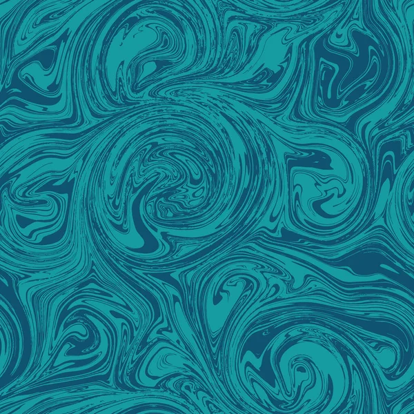 Wellenförmige Linie Künstlerische Swatch Abstraktes Vektordesign Nahtlose Musterwiederholung — Stockvektor