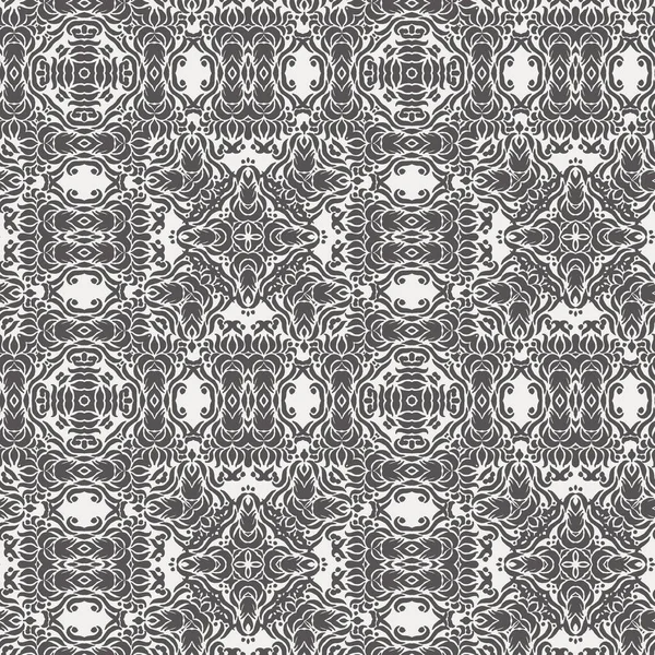 Geometric Design Gorgeous Line Art Seamless Repeat Vector Pattern Perfect — Stock Vector