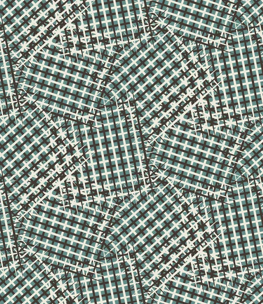 Текстурированный Абстрактный Геометрический Бесшовный Повторяющийся Векторный Шаблон Идеально Подходит Текстиля — стоковый вектор