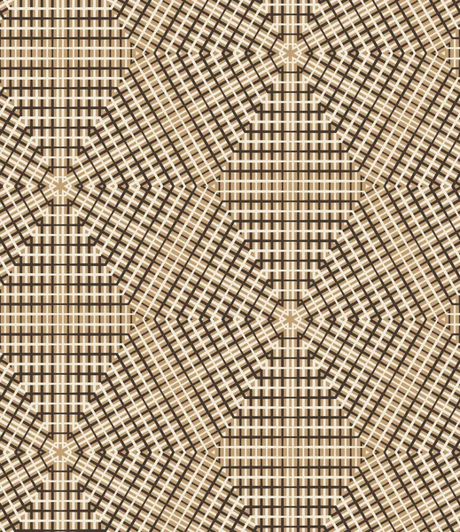 抽象的な幾何学的なシームレスな繰り返しベクトルパターンをテクスチャ 繊維に最適 — ストックベクタ