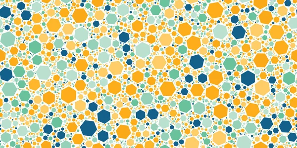 Seamless Repeat Vector Pattern Swatch Speckled Spotty Color Geometric Stone — Stock Vector
