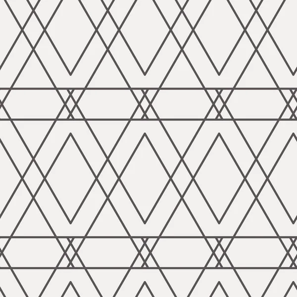 Geometrische Vormgeving Eenvoudige Lijn Kunst Naadloze Herhaling Vector Patroon Perfect — Stockvector