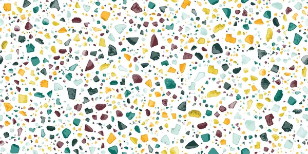 Seamless Repeat Vector Pattern Swatch Speckled Spotty Grains Elements Different — Stock Vector
