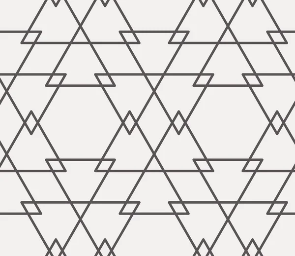 Geometrisches Design Einfache Linienführung Nahtlose Wiederholung Von Vektormustern Perfekt Für — Stockvektor
