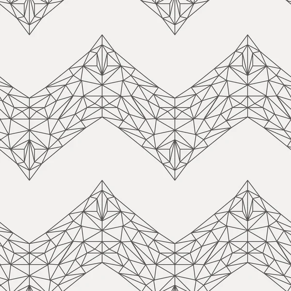Геометрический Дизайн Простое Линейное Искусство Бесшовный Повторяющийся Векторный Рисунок Идеально — стоковый вектор