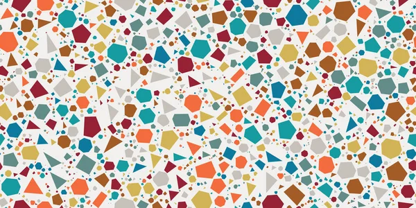 Seamless Repeat Vector Pattern Swatch Speckled Spotty Grains Elements Different — Stock Vector