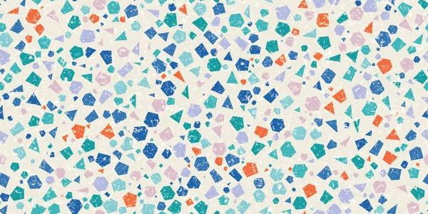 Seamless Repeat Vector Pattern Swatch Speckled Spotty Grains Elements Different — Stock Vector