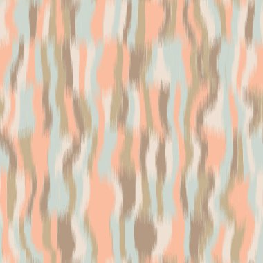 Doğal terra cotta çöl renklerinde dikey dalgalı çizgi tasarımı. Gradyan, ombre, bulanık, yumuşak. Dünya kamuflajı ilham verici. Ev dekorasyonu, moda, sabit duruş için harika. Üretici Sanat.