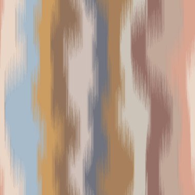 Doğal terra cotta çöl renklerinde dikey dalgalı çizgi tasarımı. Gradyan, ombre, bulanık, yumuşak. Dünya kamuflajı ilham verici. Ev dekorasyonu, moda, sabit duruş için harika. Üretici Sanat.