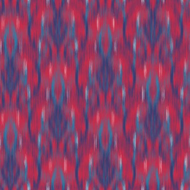 Dikey elmas soyut etnik ikat tasarımı. Gradyan, ombre, bulanık, yumuşak. Ev dekorasyonu, moda, sabit duruş için harika. Üretici Sanat.