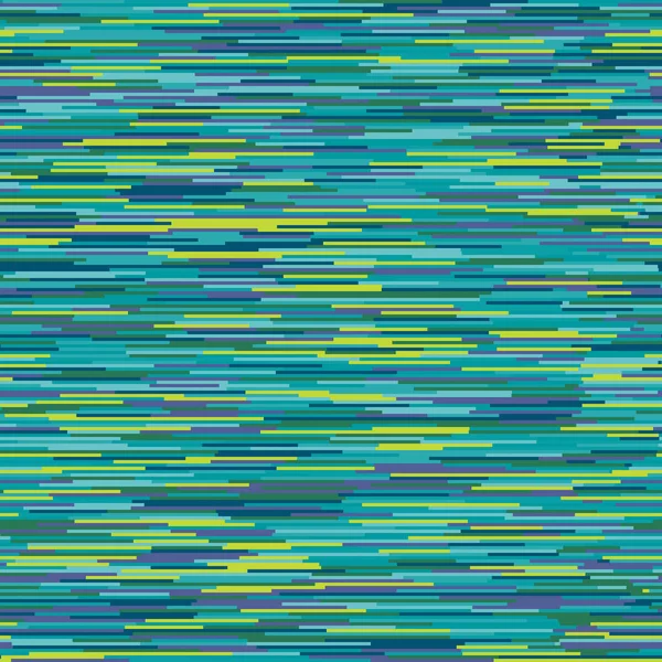 Lignes Horizontales Multicolores Aléatoires Glitch Art Texture Sonore Granuleuse — Image vectorielle