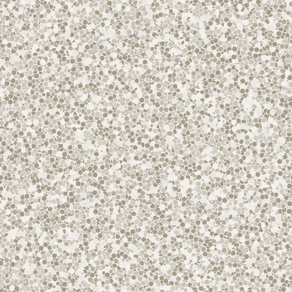 Natuurlijke Neutrale Gestructureerde Dichte Micro Terrazzo Naadloze Herhaling Vectorpatroon Swatch — Stockvector