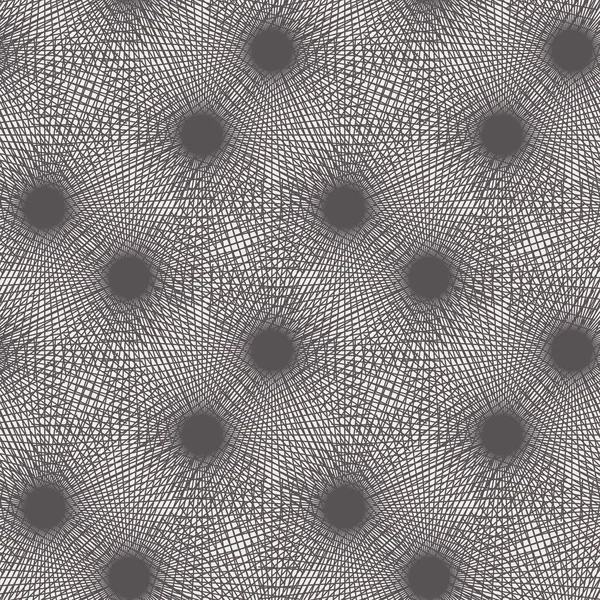 Moire Illusion Optique Brun Crème Motif Vectoriel Répété Sans Couture — Image vectorielle