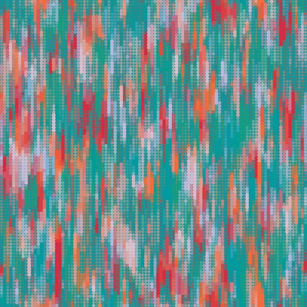 子午线抽象垂直笔划无缝重复矢量图样 沮丧的半色调的未来派色彩设计 — 图库矢量图片