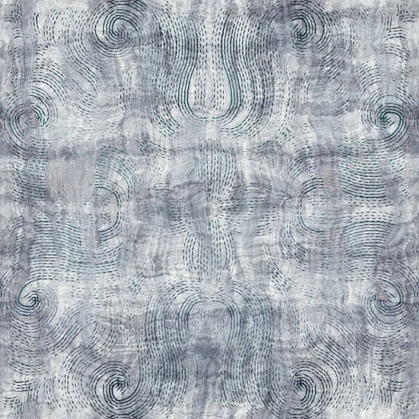 Sömlös blå konsistens grungy upprepa mönster fläck — Stockfoto