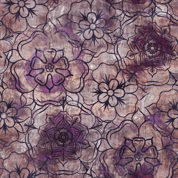 Textura de patrón abstracto sin costuras en púrpura tirio —  Fotos de Stock