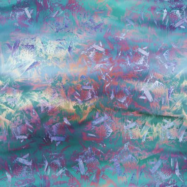 Kusursuz soyut desenli balmumu pastel tasarımı eritir.