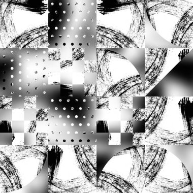 Bulanık arkaplanda kalça rastgele coğrafi desen