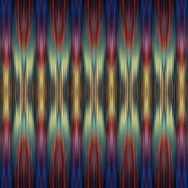 Ikat Soyut Görüntü Kusursuz Modelsiz Etnik Örnekleme