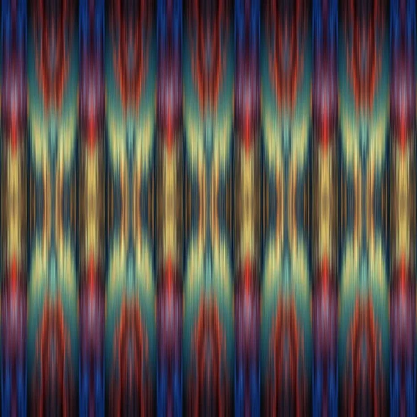 Ikat Abstract Blur Seamless Pattern Ethnic Swatch — 스톡 사진