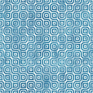 Kusursuz mavi mürekkep kalem çapraz plan deseni