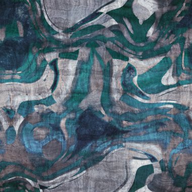 Mavi, turkuaz ve mavi desenli kabarcık deseni