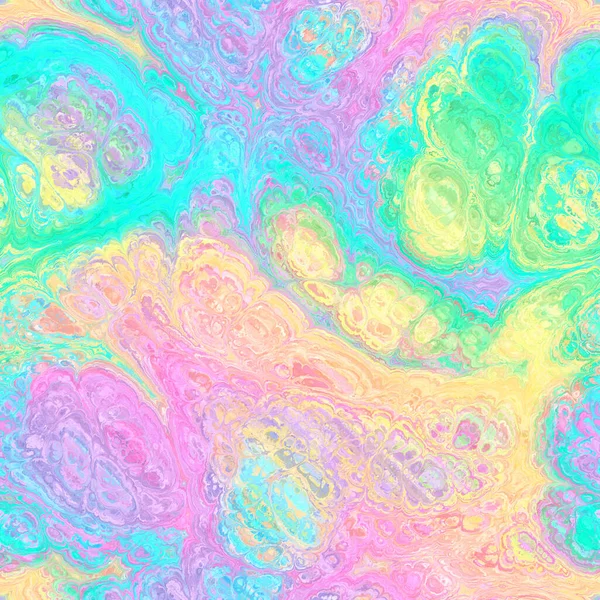 Seamless fractal marble vibrant ornate jpg pattern — Stock Photo, Image