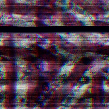 Kusursuz teknik arıza RGB bilgisayar monitörü gürültüsü