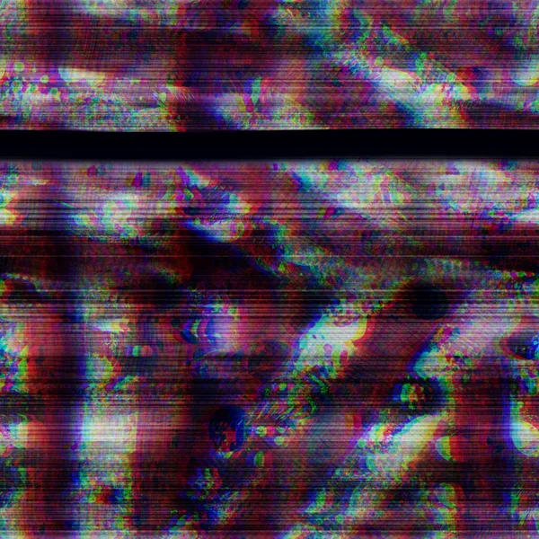 Θόρυβος οθόνης υπολογιστή χωρίς ραφή techno glitch RGB — Φωτογραφία Αρχείου