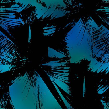 Miami gece tropikal siyah yapraklar gün batımı bulanıklığında