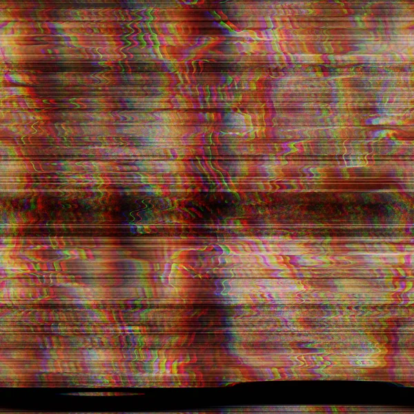 Seamless techno glitch RGB computer monitor noise — Stock Photo, Image
