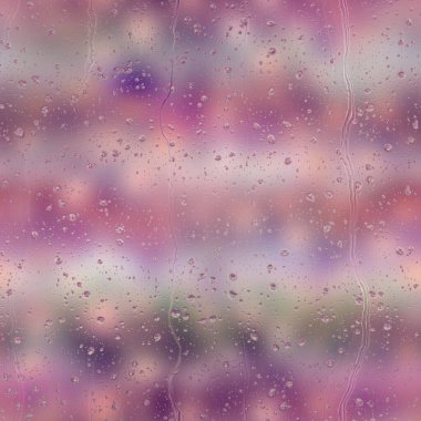 Kusursuz yağmur damlası su Bulanık üzerinde tekrar desen