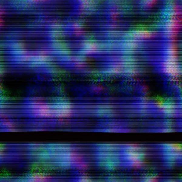 Glitch techno sem costura RGB computador monitor de ruído — Fotografia de Stock