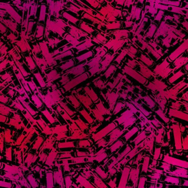 Miami gece tropikal siyah yapraklar gün batımı bulanıklığında