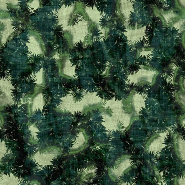 Verde palmera tropical hojas patrón sin costura —  Fotos de Stock