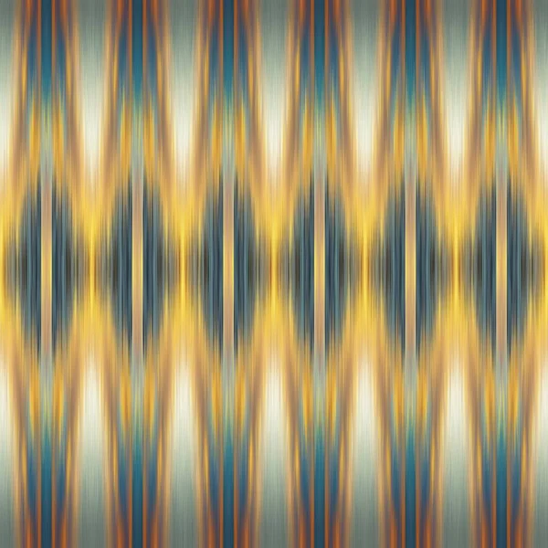 Ikat Abstrakt Blur Seamless Pattern Ethnic Swatch – stockfoto
