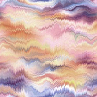 Canlı bozunma bulanık ombre yumuşak harman sürreal kumaş kumaşı