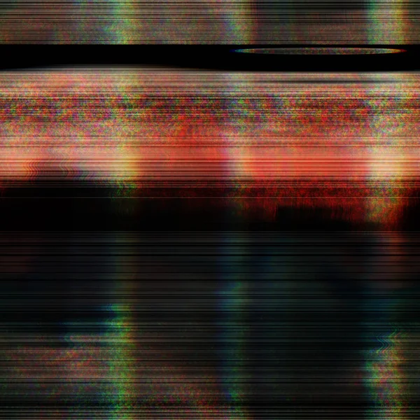 Sans couture techno glitch RVB bruit de moniteur d'ordinateur — Photo