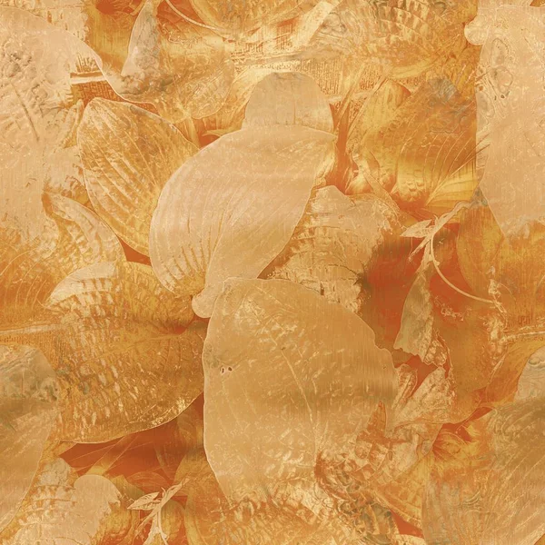 金黄光滑秋色柔软的秋天花纹 — 图库照片