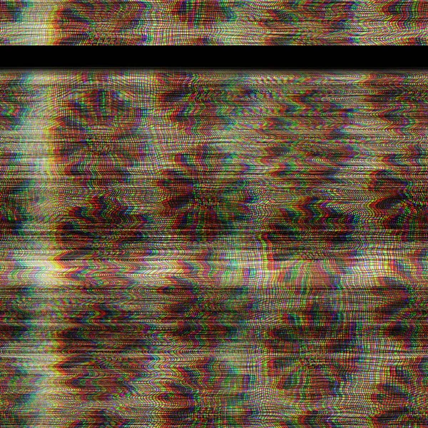 Sömlös techno glitch RGB datorskärm buller — Stockfoto