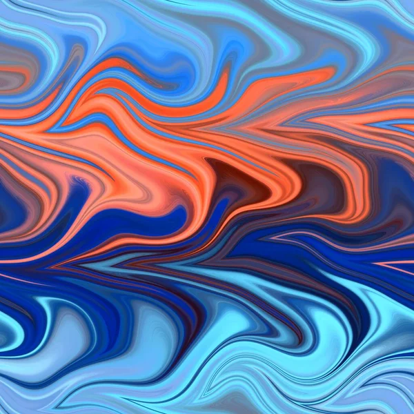 Kusursuz mermer ıslak dalgalı sıvı deseni — Stok fotoğraf