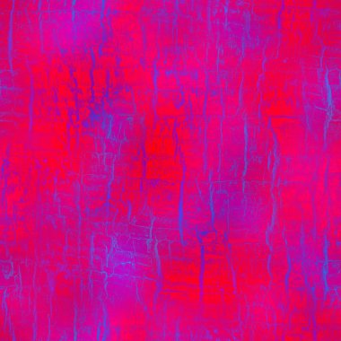 Kusursuz yoğun kırmızı ve mavi yaprak deseni